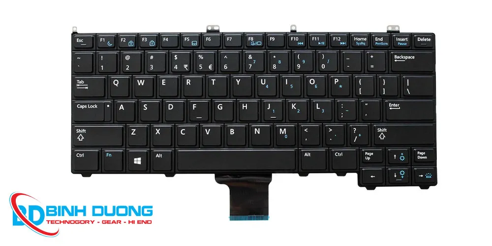 Key Dell Latitude E7240, E7440 Chính Hãng – Giá Rẻ, Gõ Êm, Bền Bỉ