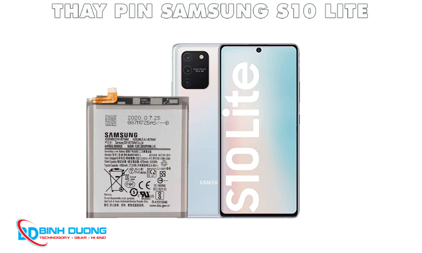 Dịch vụ thay pin Samsung Galaxy S10 Lite