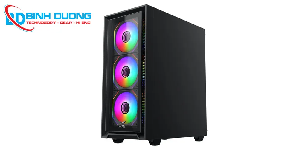 Case Xigmatek FLY II 3GF (EN44663) – Gaming ATX, Kèm 03 Fan G20F RGB