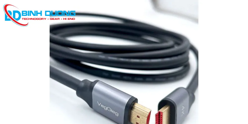 Cáp HDMI Veggieg Dài 10m 2.0 V-H305 – Chuẩn Hình Ảnh 4K, Truyền Tín Hiệu Ổn Định
