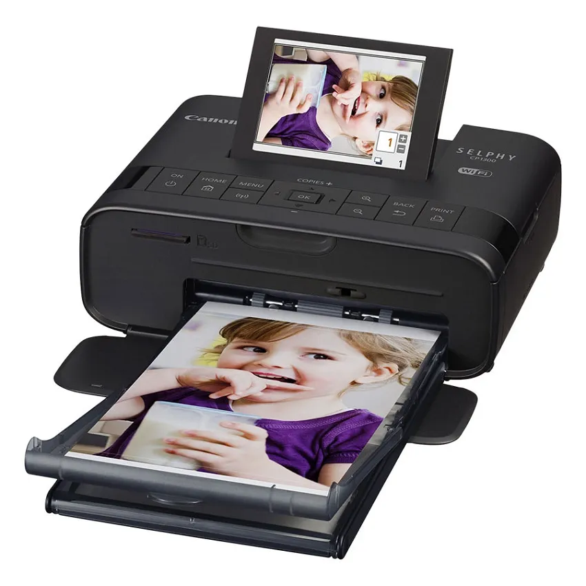 MÁY IN CANON SELPHY CP1300 (MÁY IN DI ĐỘNG - IN MÀU - MÀU ĐEN)