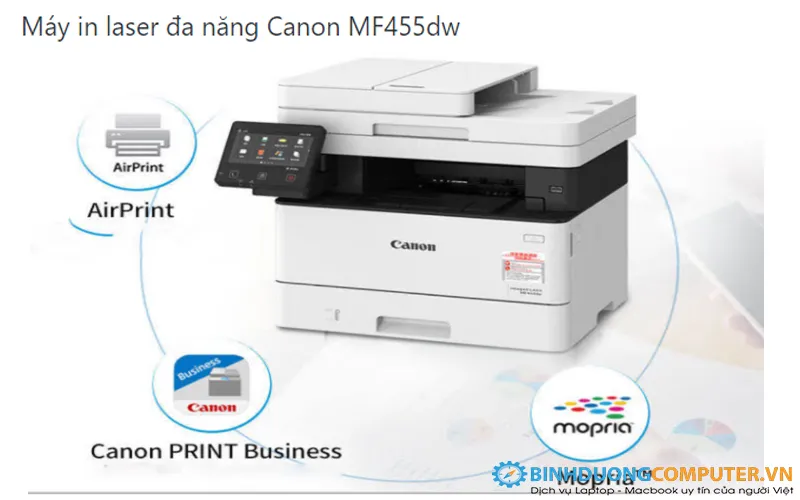 Máy in laser đa năng Canon MF455dw