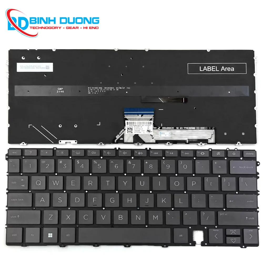 Bàn phím HP Spectre x360 14-ef000 TPN-C155 LED