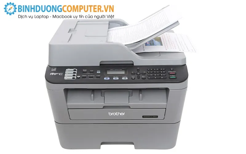 Máy in Laser đen trắng đa năng Brother MFC-L2701DW (In đảo mặt| Copy| Scan ADF 1 mặt| Fax| A4,| A5| USB| LAN| WIFI) - Chi tiết 1