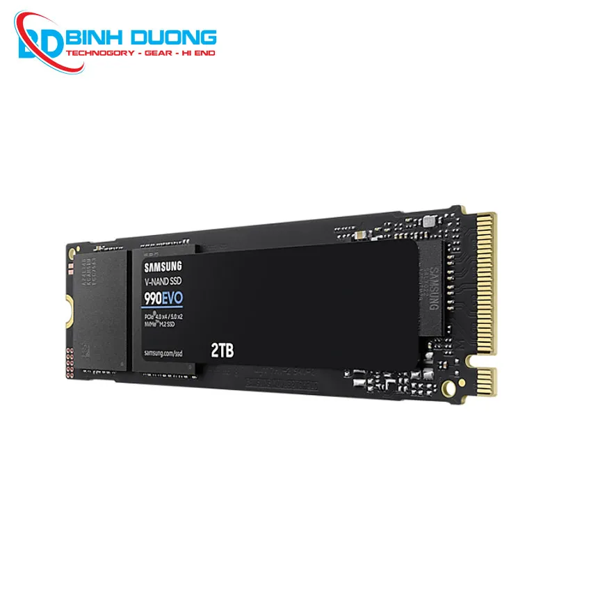 Ổ cứng SSD Samsung - 2TB - 990EVO Plus (M2) - Hình ảnh thực tế Mua Ổ cứng SSD Samsung - 2TB - 990EVO Plus (M2) chính hãng tại Bình Dương Computer Store