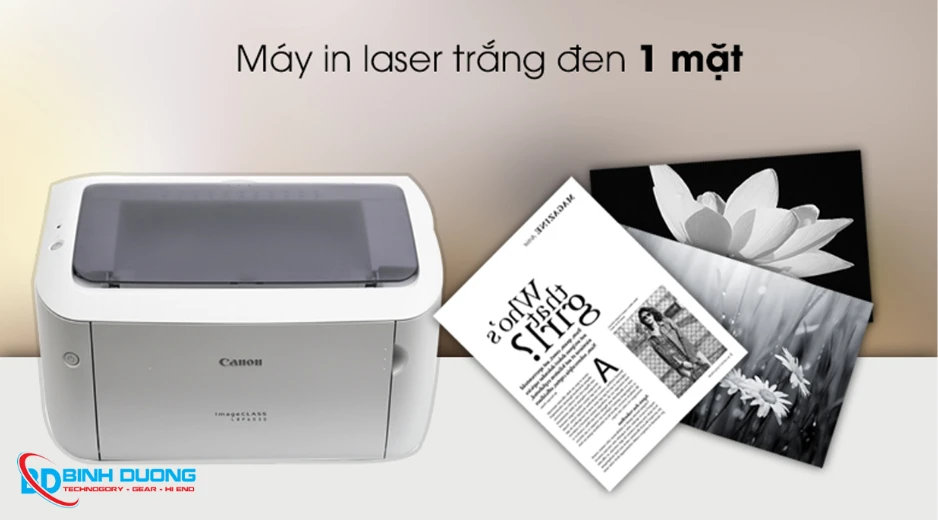 Giới thiệu về máy in Laser đen trắng Canon LBP 6030w
