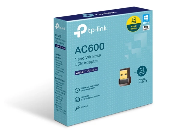 USB Wifi Acher T2U Nano AC600