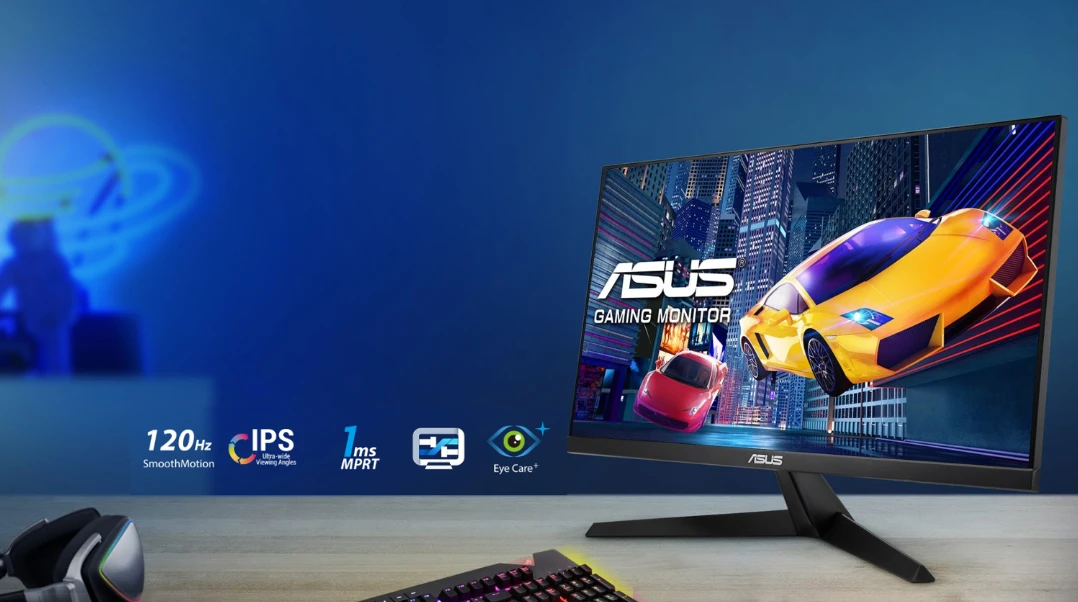 Tần số quét 120Hz và thời gian phản hồi 1ms