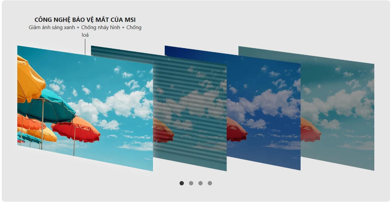 Công nghệ MSI Eye Care tân tiến