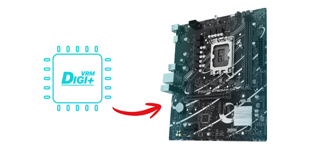 Hệ thống tản nhiệt và quản lý điện năng Digi+ VRM