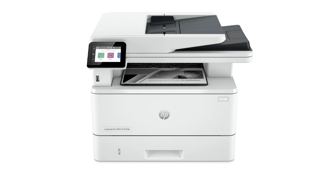 Máy in HP LaserJet Pro MFP 4103fdn Máy in HP LaserJet Pro MFP 4103fdn