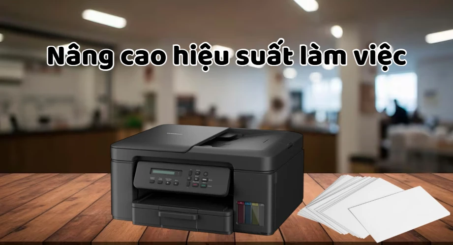 Chất lượng in sắc nét, tốc độ in nhanh