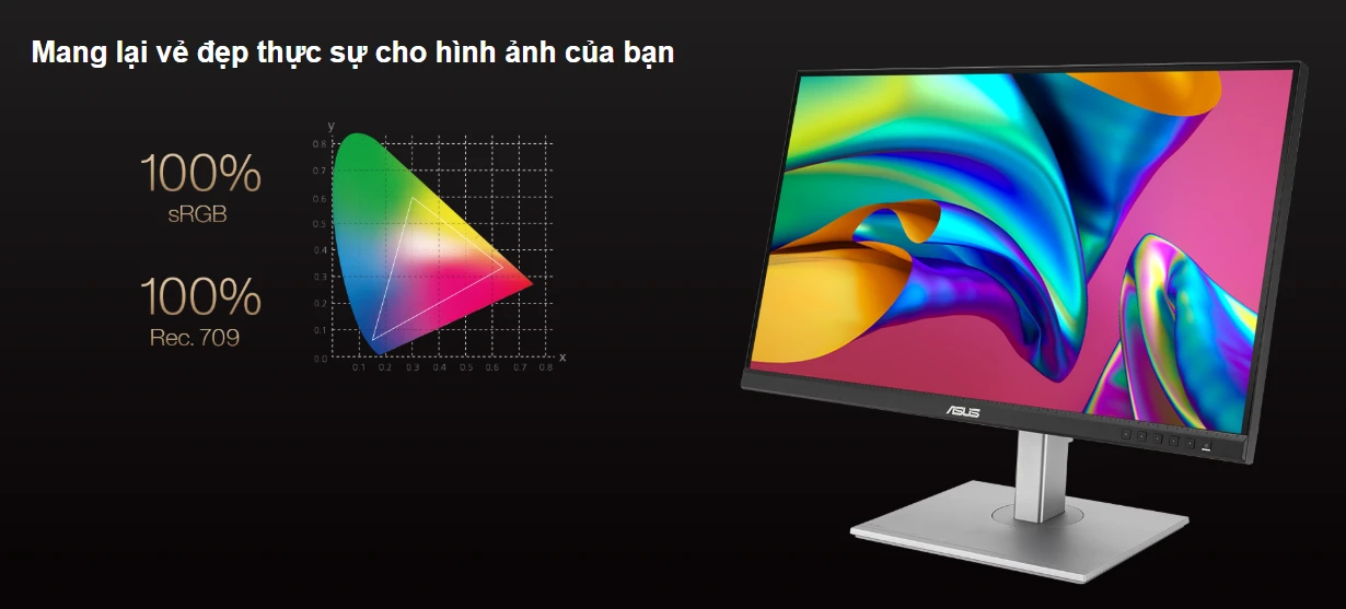 Khả năng tái tạo màu sắc rực rỡ