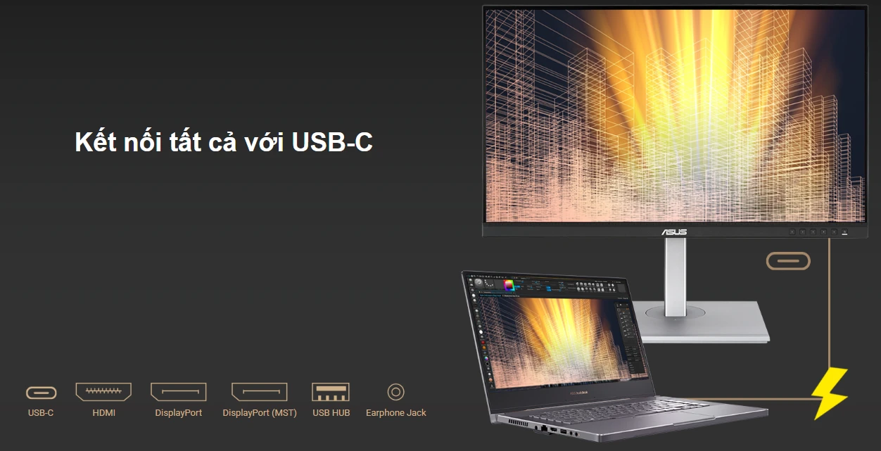 Kết nối tất cả với USB-C