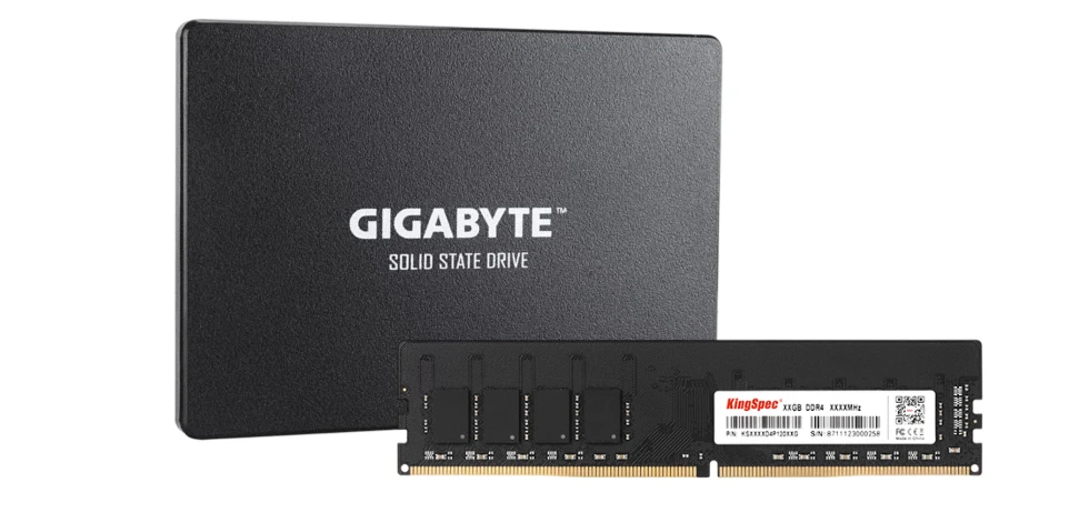 RAM 8GB DDR4 Và SSD 256GB SATA III