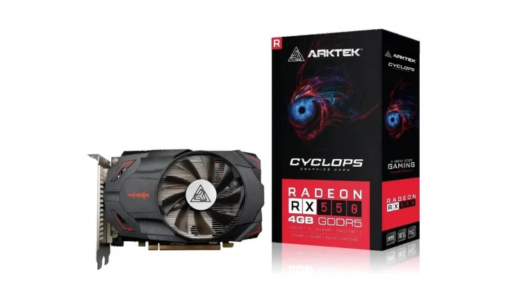 Card đồ họa rời RX 550 4GB