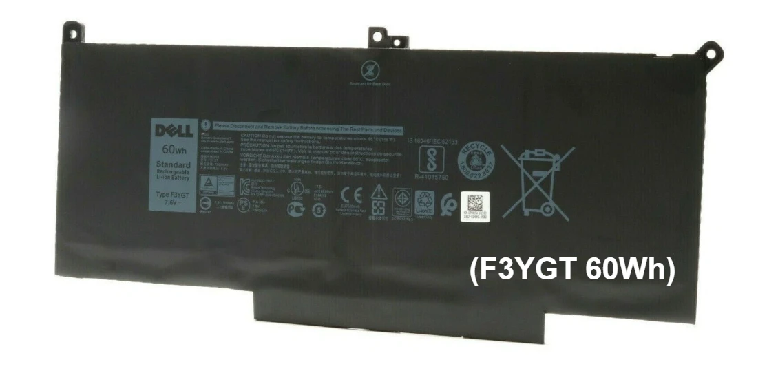 Thay pin Laptop Dell Latitude E7480 (F3YGT 60Wh)