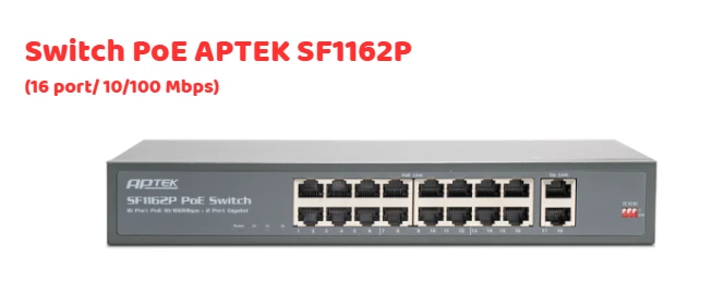 Switch POE Aptek SF1162P