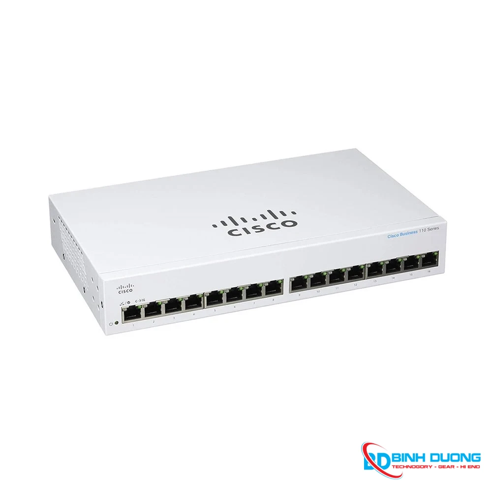 Switch Cisco CBS110 Unmanaged 16-Port GE - CBS110-16T-EU - Chi tiết 1