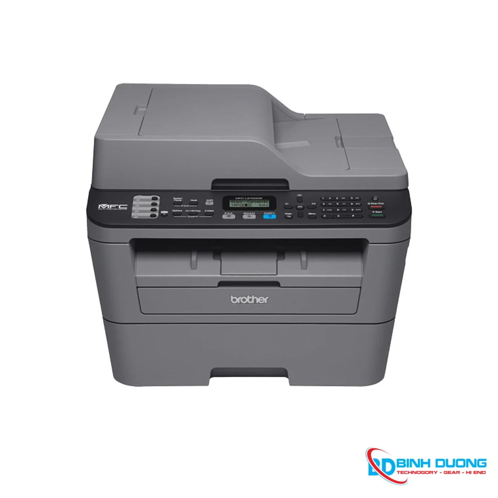 Máy in Laser đen trắng đa năng Brother MFC-L2701DW (In đảo mặt| Copy| Scan ADF 1 mặt| Fax| A4,| A5| USB| LAN| WIFI)