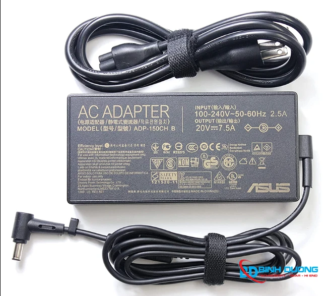 SẠC ASUS 20V-7.5A ĐẦU KIM NHỎ
