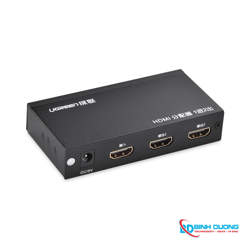 Bộ chia cổng HDMI 1 ra 2 Hỗ trợ Full HD Chính hãng Ugreen 40201 - Chi tiết 3
