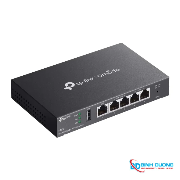 Bộ định tuyến VPN Omada Gigabit TP-Link ER605 - Bảo Mật Cao Bằng VPN