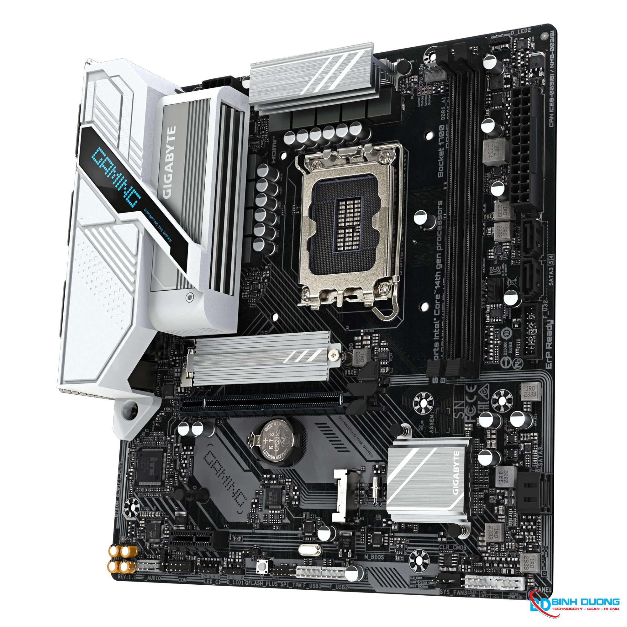 Bo mạch chủ GIGABYTE B760M GAMING WIFI PLUS DDR5 - Chi tiết 6