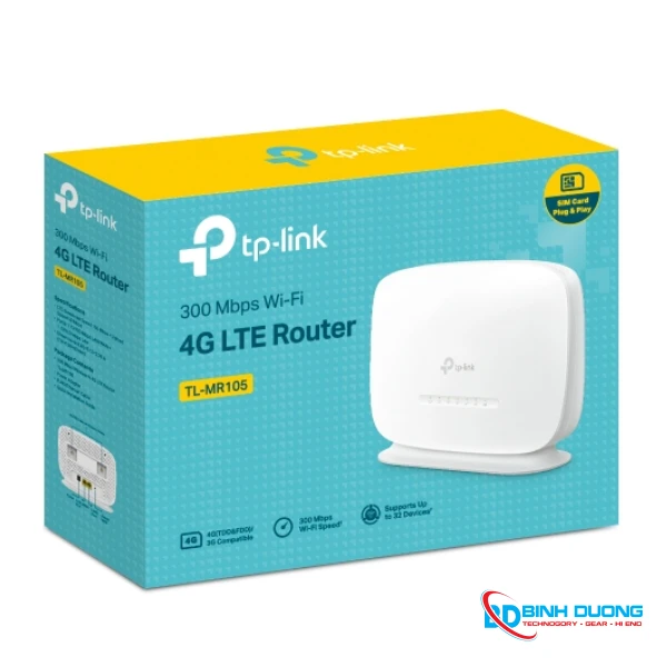 Bộ phát WiFi di động 4G LTE TP-Link TL-MR105