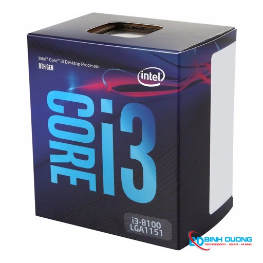CPU Intel Core i3 8100 (3.60GHz, 6M, 4 Cores 4 Threads) TRAY
