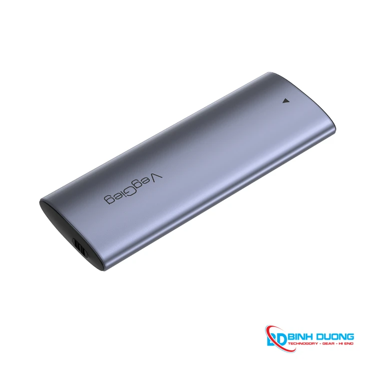BOX Ổ CỨNG VEGGIEG V-GM03 Gắn SSD M2 SATA/ VÀ M2 NVMe
