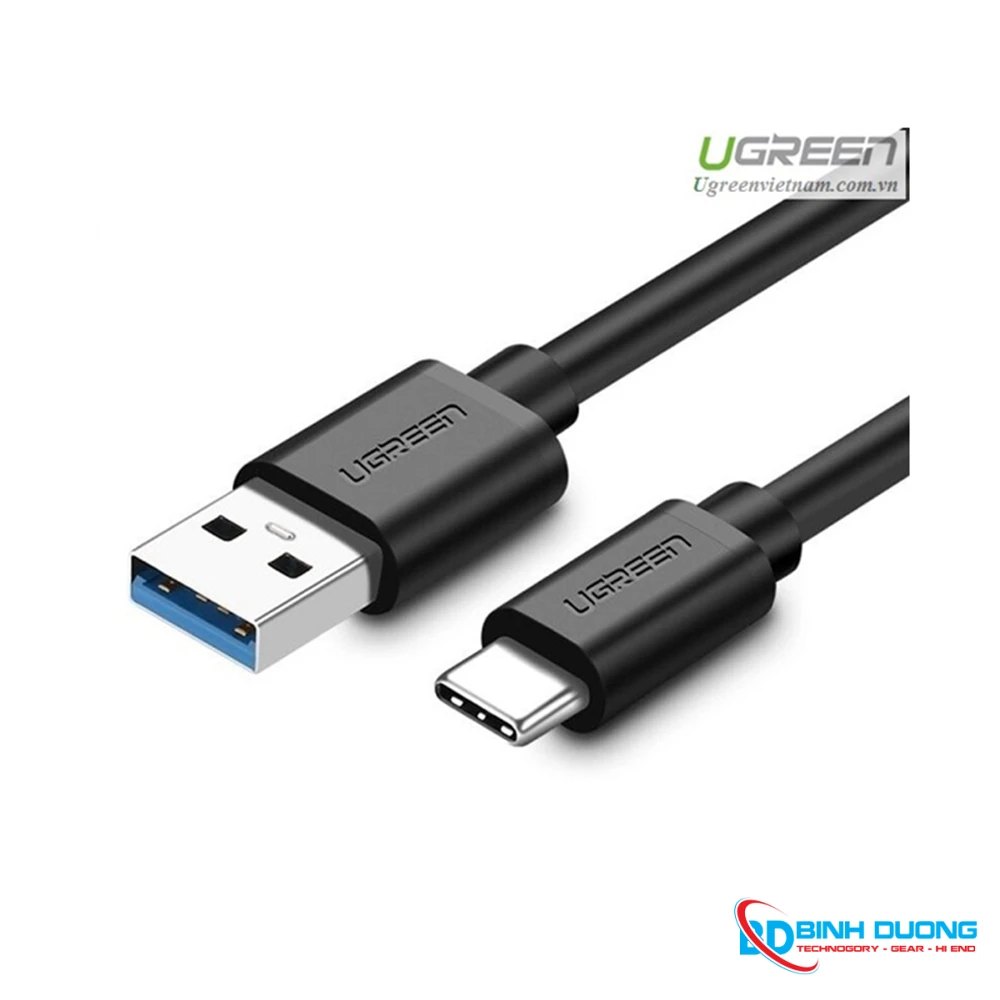Cáp Chuyển Ugreen 20884 Usb To Type-C ( USB 3.0 To USB 3.1 Dài 2M )