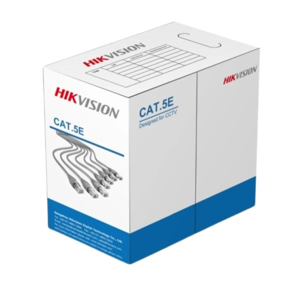Cáp mạng Cat5E U/UTP HIKVISION DS-1LN5EUEC0
