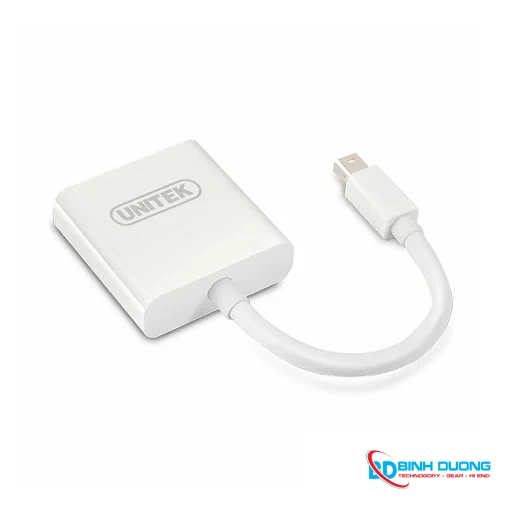 Cáp MiniDisplayport sang VGA 0.2m Unitek-Chính hãng - Hình ảnh thực tế Mua Cáp MiniDisplayport sang VGA 0.2m Unitek-Chính hãng chính hãng tại Bình Dương Computer Store