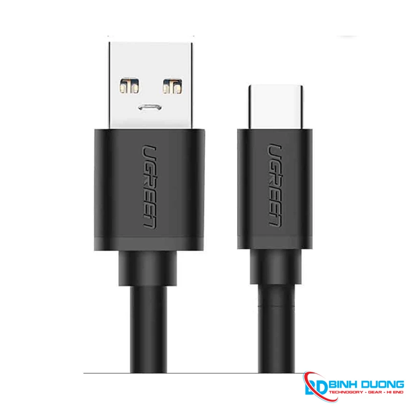 Cáp Sạc Kiêm Truyền Dữ Liệu USB To Type-C (USB 3.0) Dài 0.5M Ugreen 20881