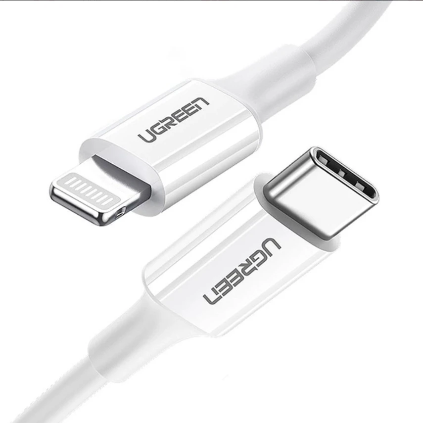 Cáp sạc USB Type C ra Lightning dài 1M có chip MFI (US171) Ugreen 10493