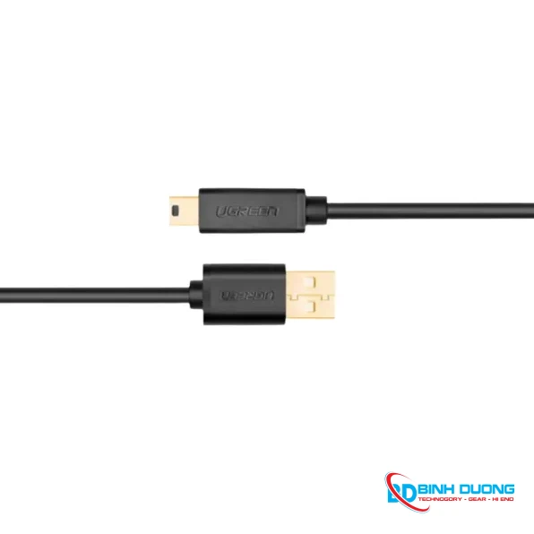 Cáp USB 2.0 to USB Mini 1,5m mạ vàng Chính hãng Ugreen 10385 - Chi tiết 3