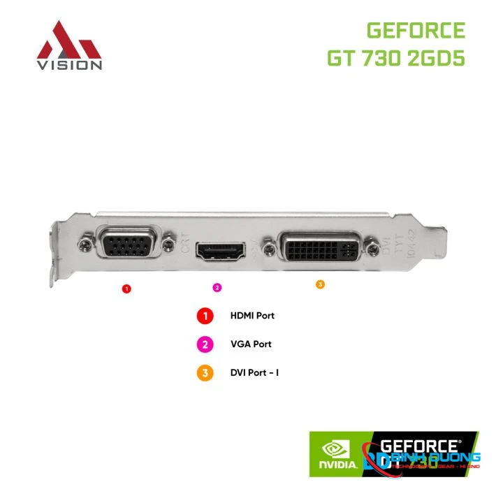 Card Màn Hình AI VISION GEFORCE GT 730 2GD5 - Chi tiết 1