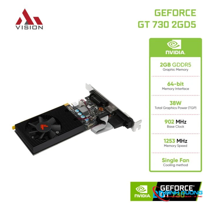 Card Màn Hình AI VISION GEFORCE GT 730 2GD5 - Chi tiết 2