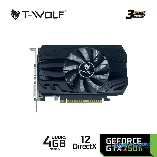 Card Màn Hình T-WOLF VGA GTX 750Ti 4G DDR5 - Chi tiết 1