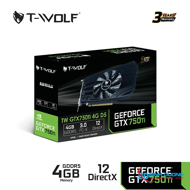 Card Màn Hình T-WOLF VGA GTX 750Ti 4G DDR5 - Chi tiết 2