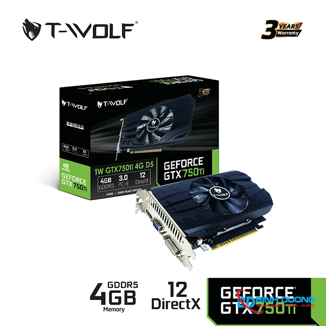 Card Màn Hình T-WOLF VGA GTX 750Ti 4G DDR5 - Chi tiết 4