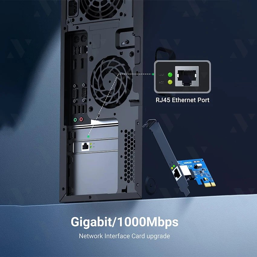 Card Mạng Ugreen 30771 US230 PCI Express 10/100/1000Mbps (PCIE) - Chi tiết 4