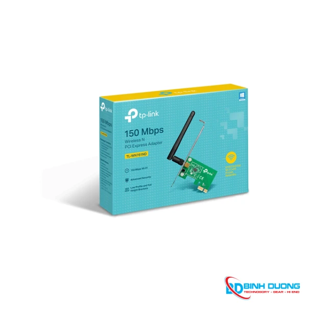 Card Wifi TPLink 781ND 1 ANGTEN (Card Wifi 1 râu) (TP-Link)