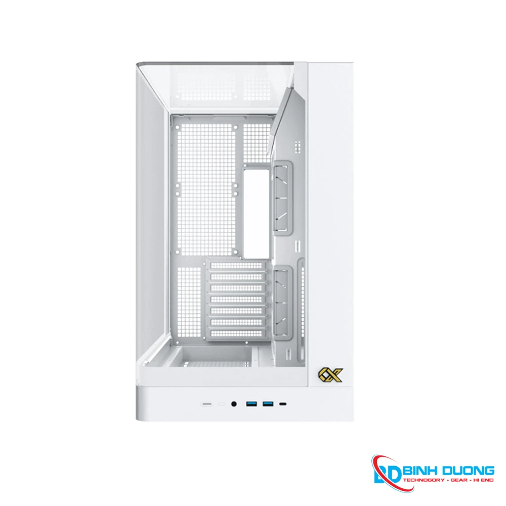 Case Xigmatek Pano II Arctic(Bể Cá, Chưa Fan, E-ATX, Màu Trắng) - EN48579 - Chi tiết 2
