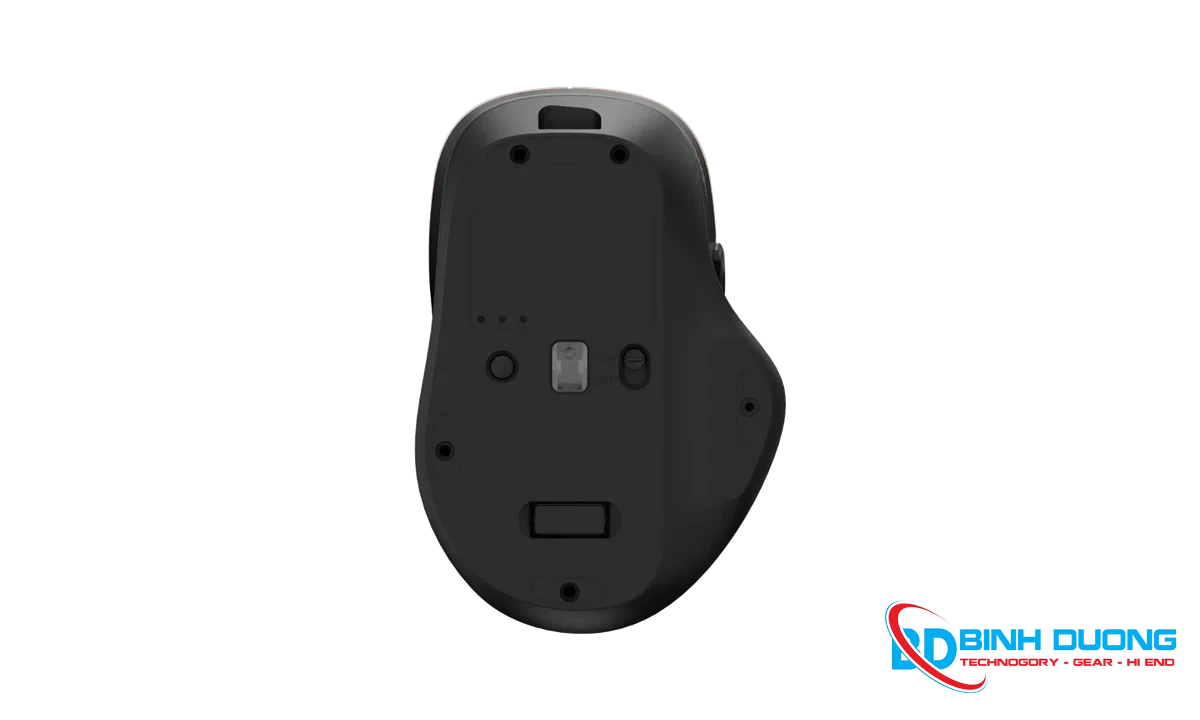 Chuột Không Dây Dareu LM165D (2.4G + Bluetooth/ Silent) Black - Chi tiết 2
