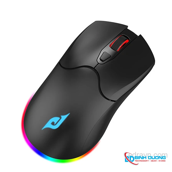 Chuột Không Dây Gaming E-Dra EM623W Đen (Pin, Sạc, Led)