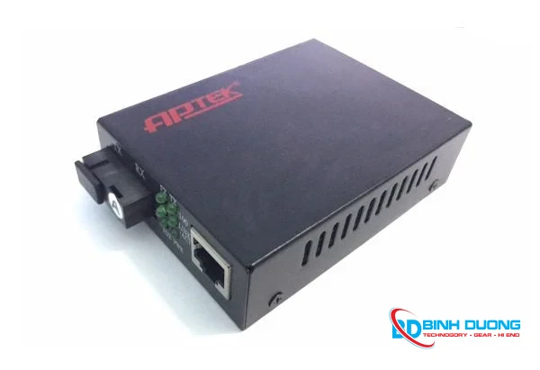 Converter 1 Soi Quang Aptek AP1115-20B 1GB MB TX/RX 1550/1310 Chạy 20KM (Quang To Lan) - Chi tiết 1