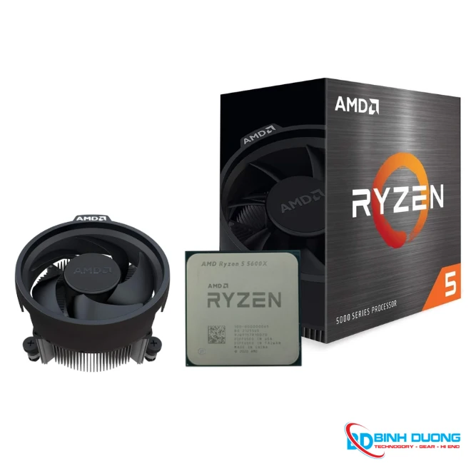 CPU AMD Ryzen 5 5600X (3.7 GHz Upto 4.6GHz / 35MB / 6 Cores, 12 Threads / 65W / Socket AM4) - Chi tiết 4