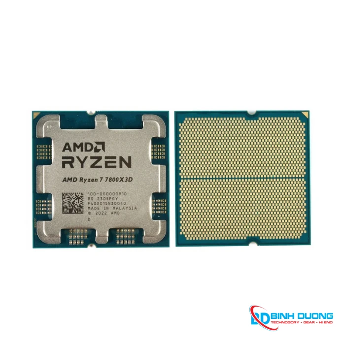 CPU AMD Ryzen 7 7800X3D Tray (Up to 5.0GHz, 8 Nhân 16 Luồng, 96MB Cache, AM5) - Chi tiết 2